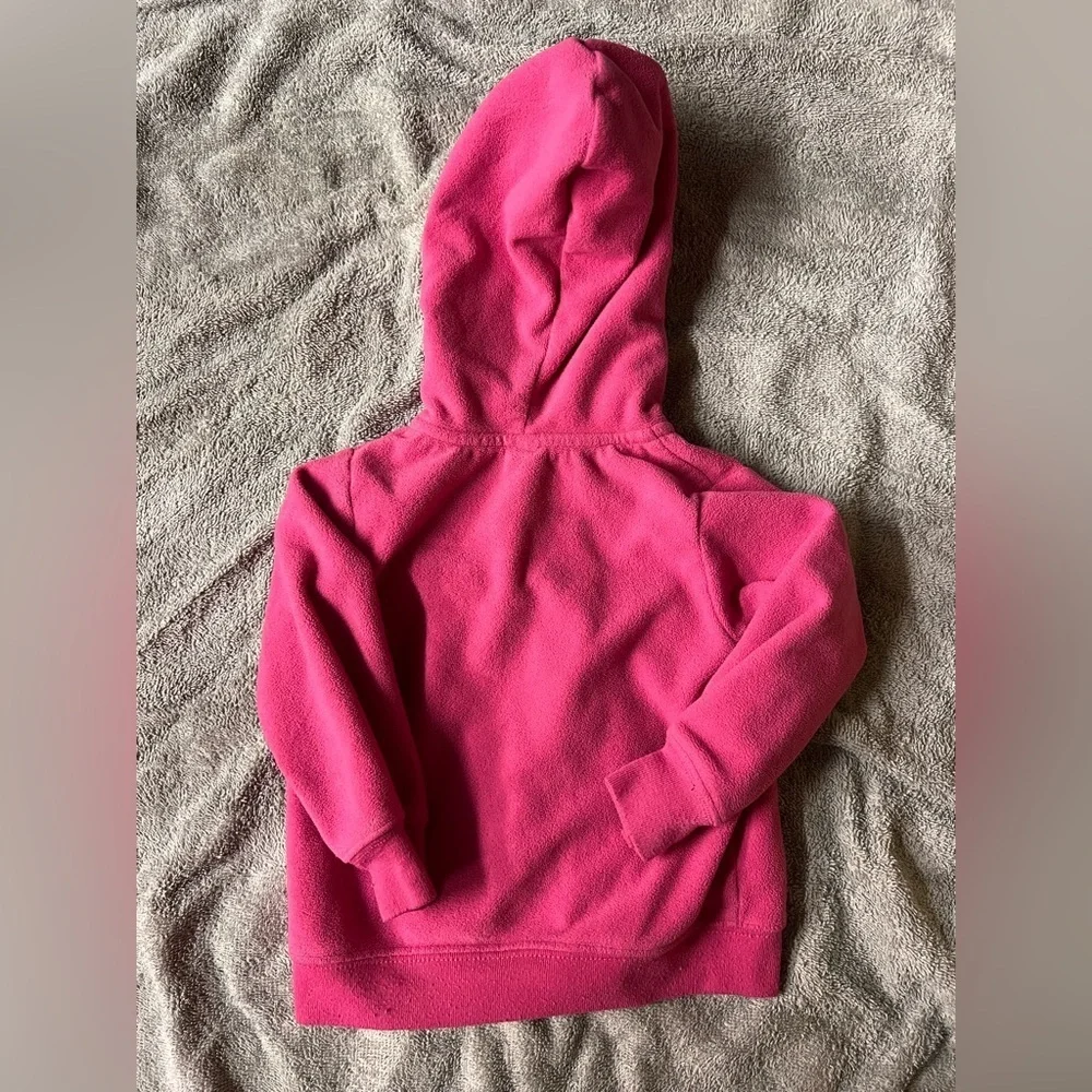 Infant fleece pink jacket